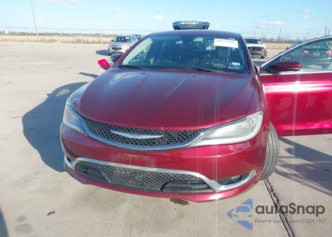 2015 Chrysler 200 C из США, поврежденный, VIN 1C3CCCEG5FN644363